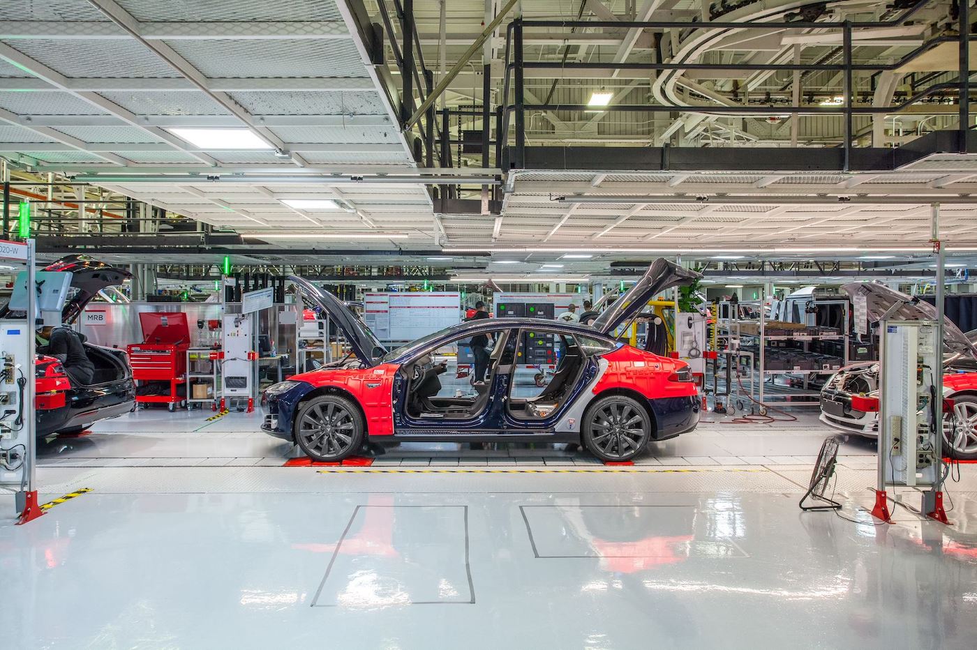 Tesla usine Fremont