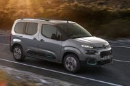Citroën ë-Berlingo électrique 2021 gris avant route