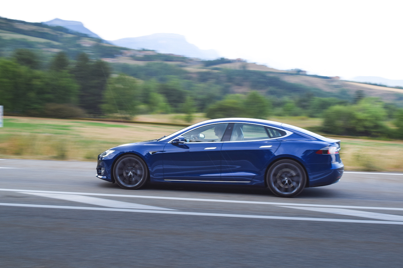 Model S Tesla essai 2020