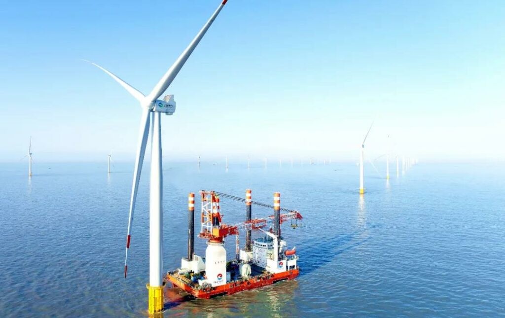 Chinas Largest Offshore Wind Farm Is Now Fully Connected To The Grid Evearly News English