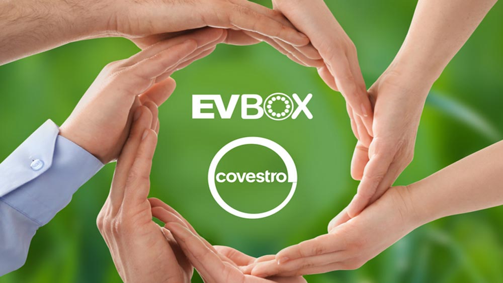 EVBox Covestro plastique