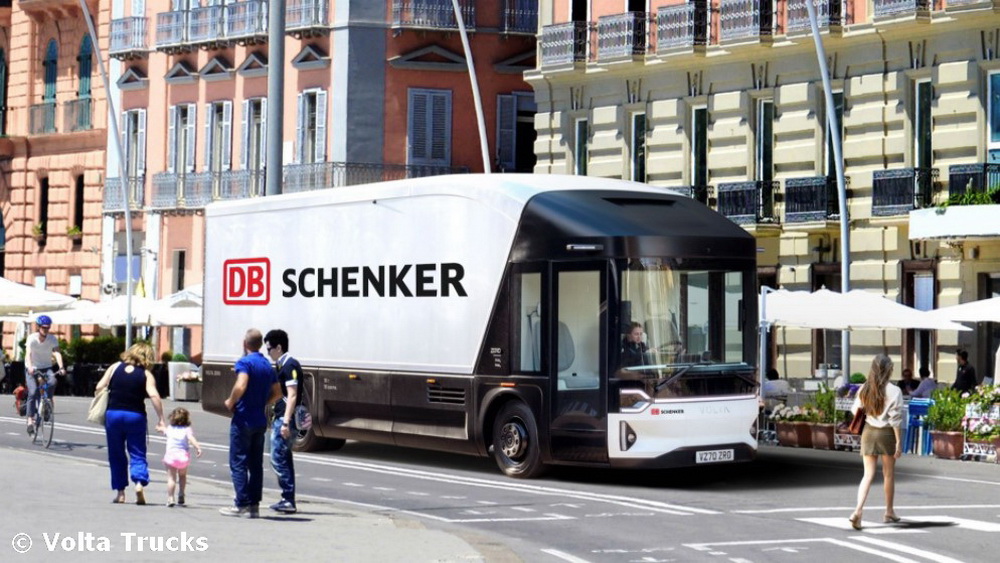 Partenariat Volta Trucks DB Schenker