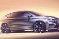 Dessin Skoda Enyaq Coupé iV
