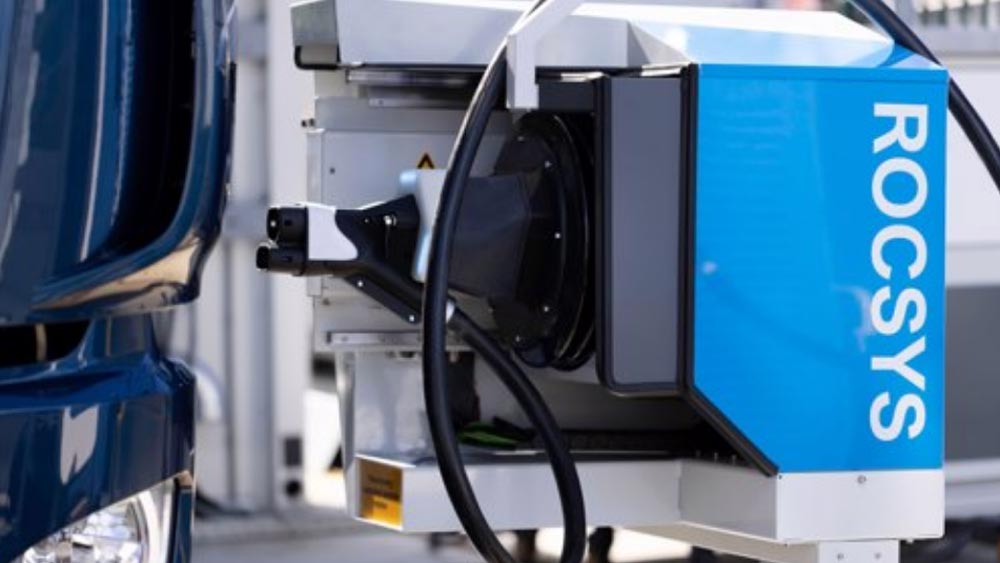 Robot de recharge autonome Rocsys