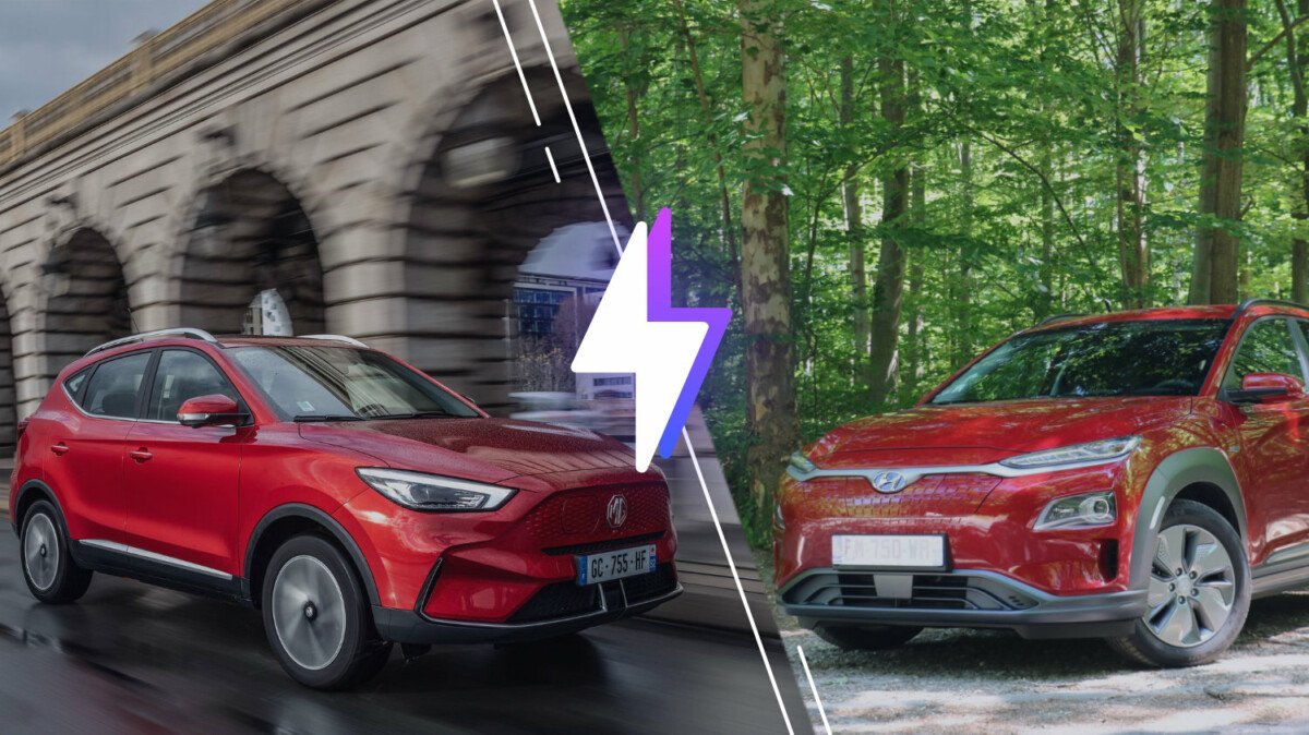 MG ZS EV (2021) vs Hyundai Kona : laquelle est la meilleure voiture électrique ?