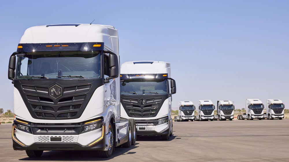Camion électrique Nikola Tre sur base Iveco S-Way
