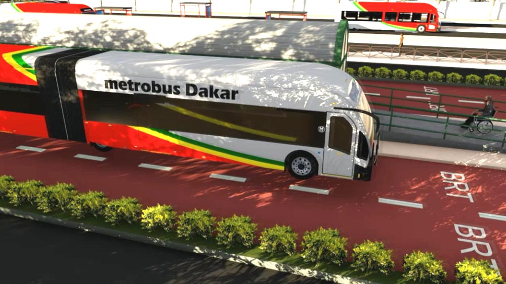 bus Dakar Meridiam