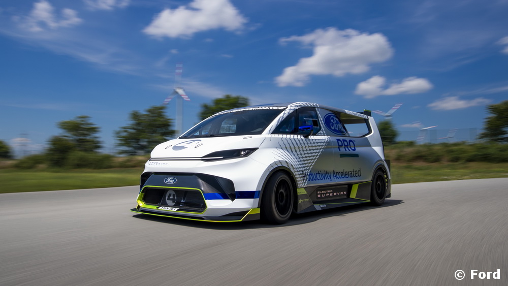 Ford Electric SuperVan Goodwood