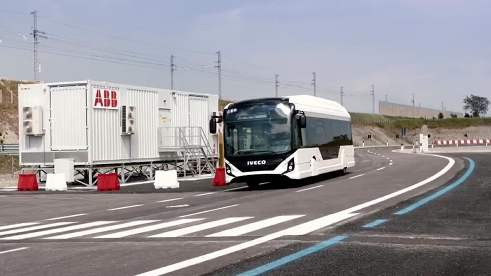 Recharge en roulant Electreon