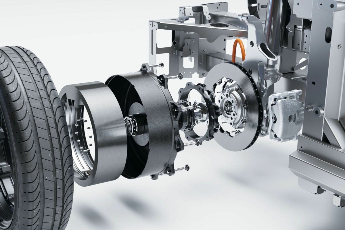 Moteur électrique roue