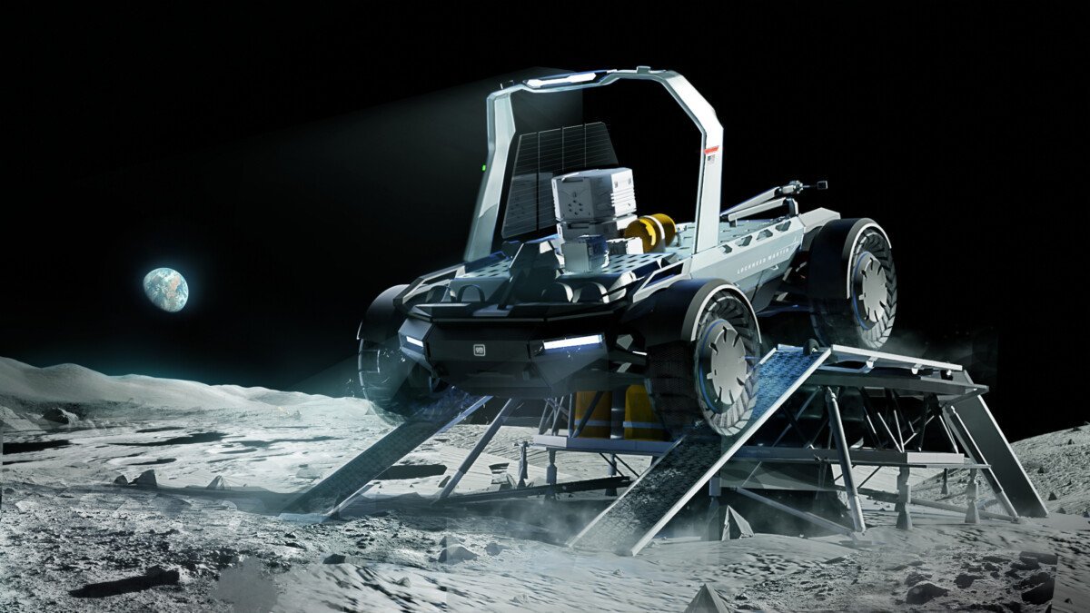 GM Lockheed Martin Lunar Rover Initial Design Sketches 2