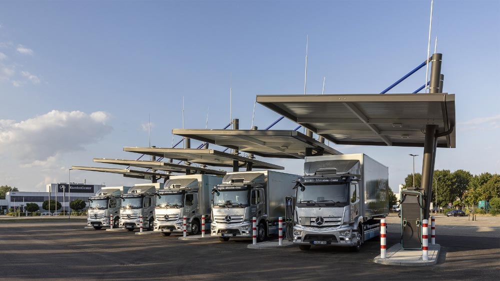 Centre de démonstration de recharge Mercedes