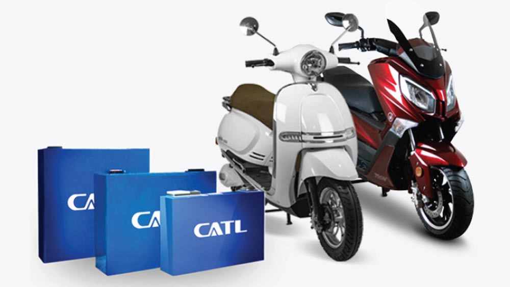 Cellules CATL sur scooters électriques Easy-Watts