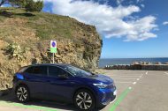 Recharge gratuite au Port de LLançà (Catalogne) sur l’une des bornes 22 kW du réseau de la Generalitat de Catalunya