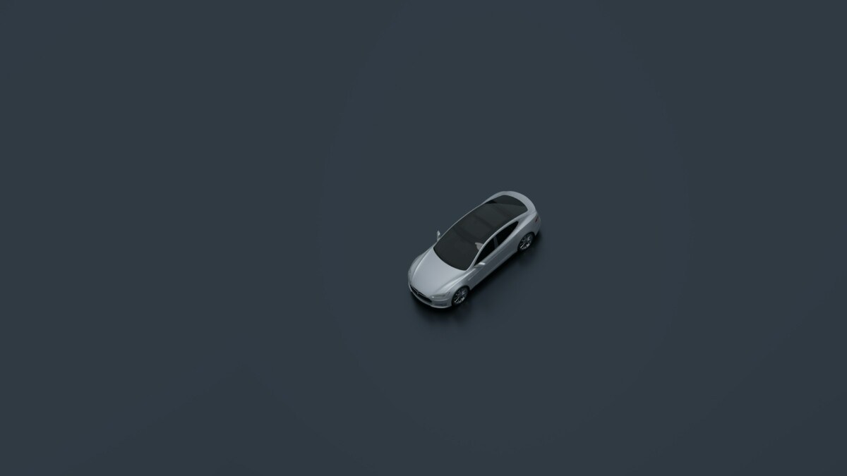 Tesla Model S – rendu 3D