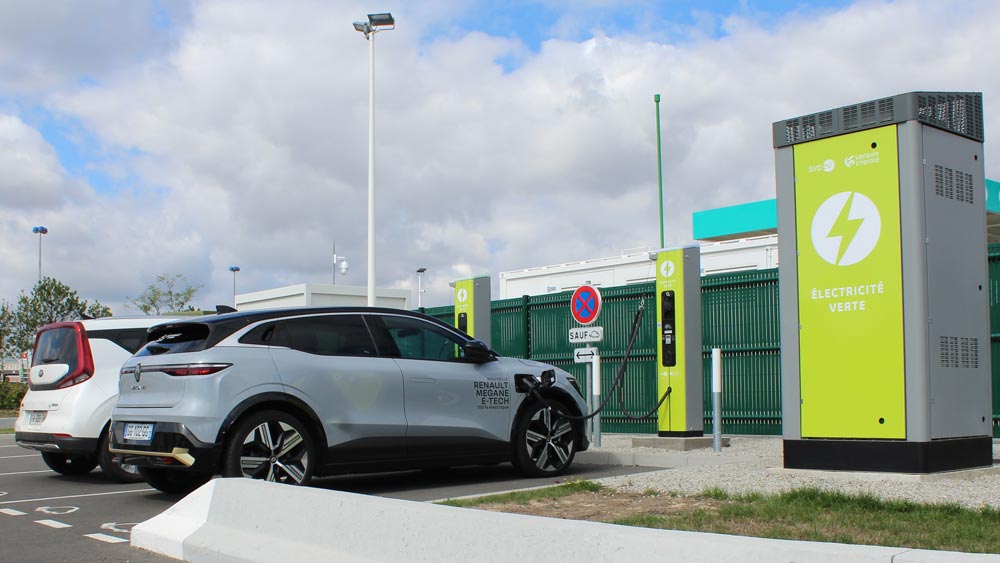 Station de recharge en Vendée