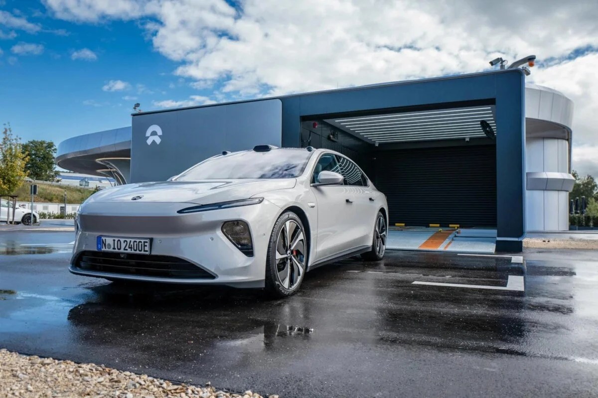 Nio swap station Allemagne