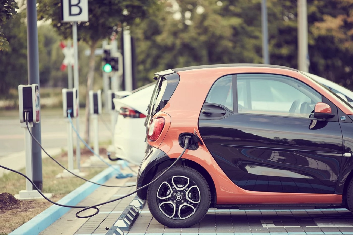 Recharge de voiture électrique