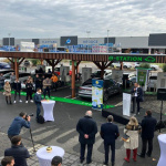 L'inauguration de la première E-station de Lidl, à Villefranche-sur-Saône