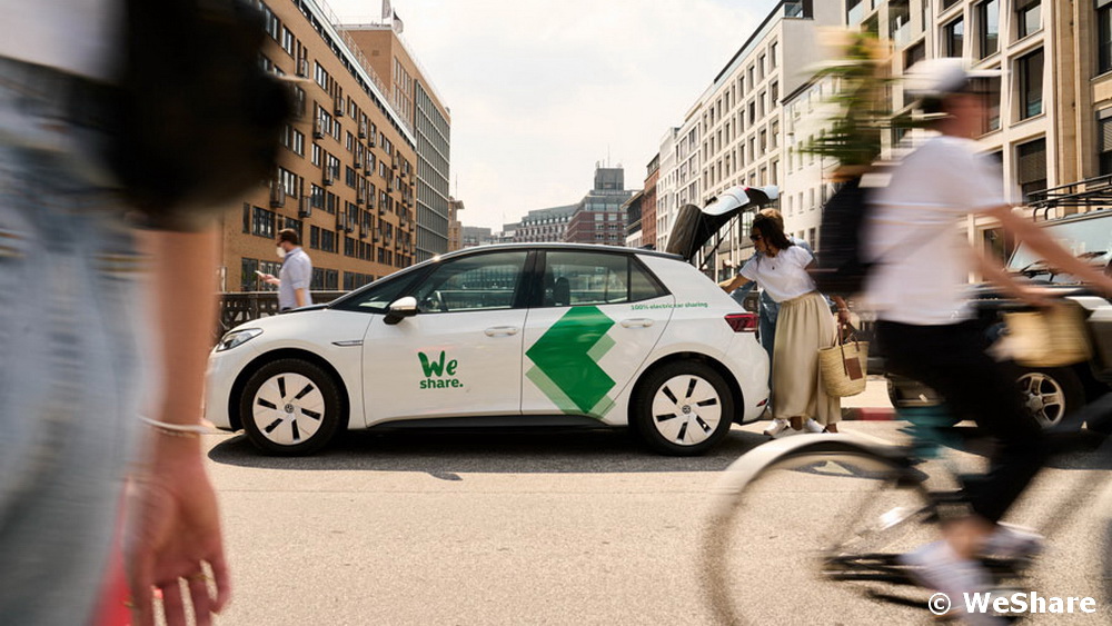 Volkswagen WeShare Miles Autopartage