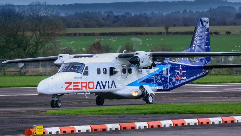 Dornier 228 électrique à PAC H2 par ZeroAvia avions électriques