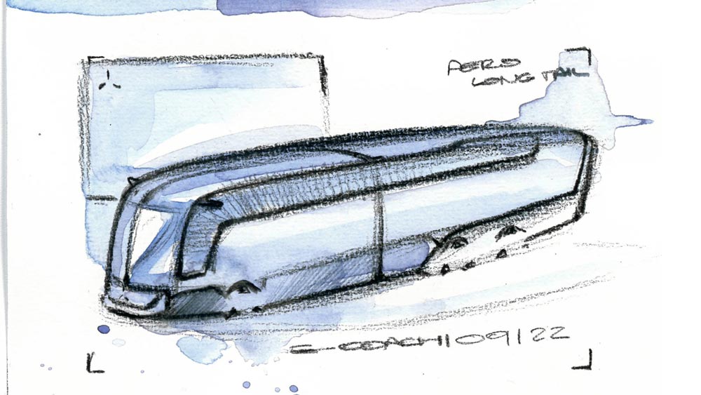 Ebauche d'autocar