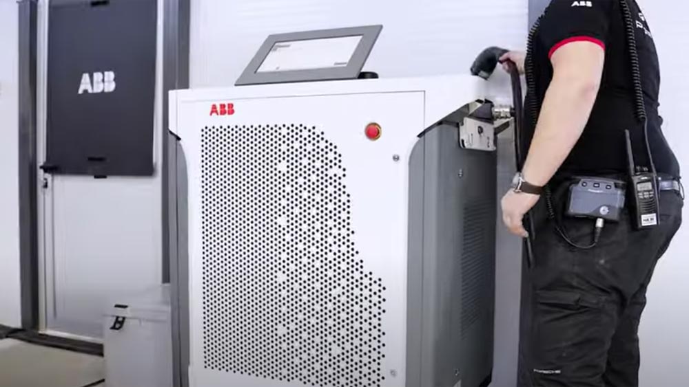 Race Charger ABB pour la Formule E
