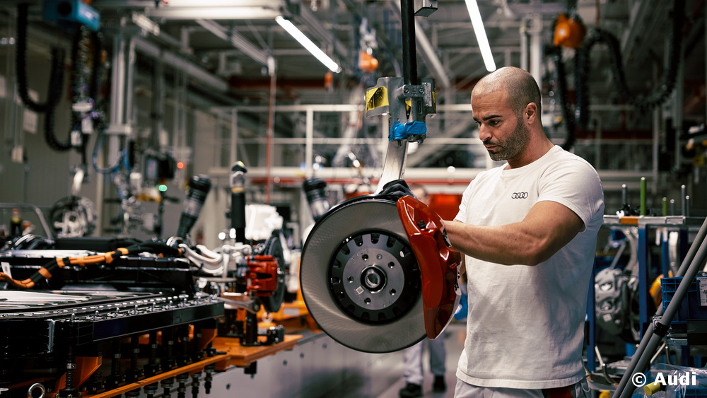 Audi Production 360factory électromobilité