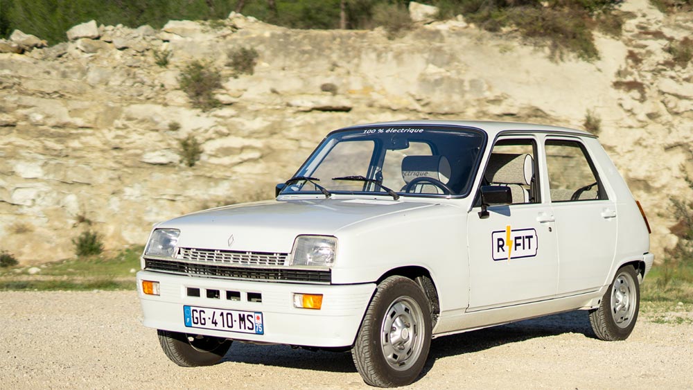 Renault 5 rétrofitée par R-Fit