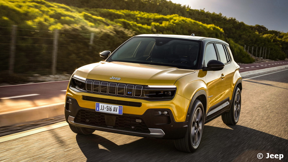 Jeep Avenger Voiture de l'Année