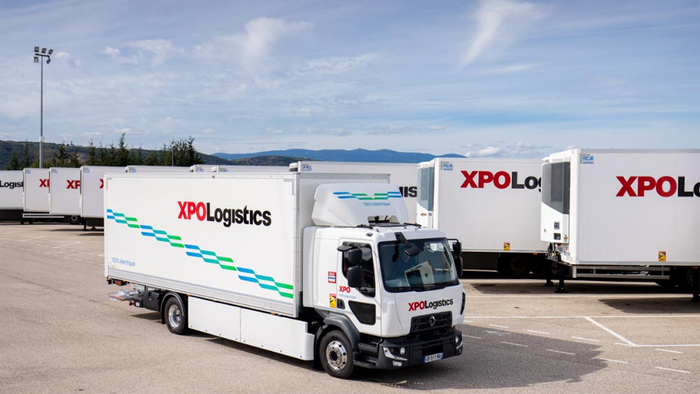 Camion électrique Renault Trucks pour XPO