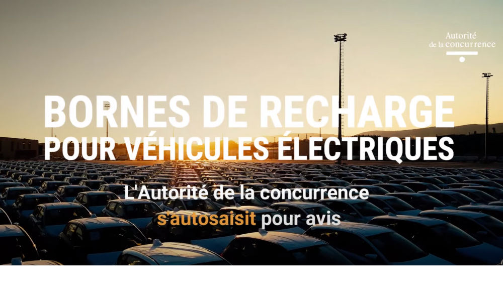 L'Autorité concurrence infrastructures recharge