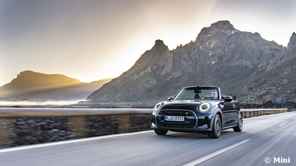 Mini Cooper cabriolet électrique