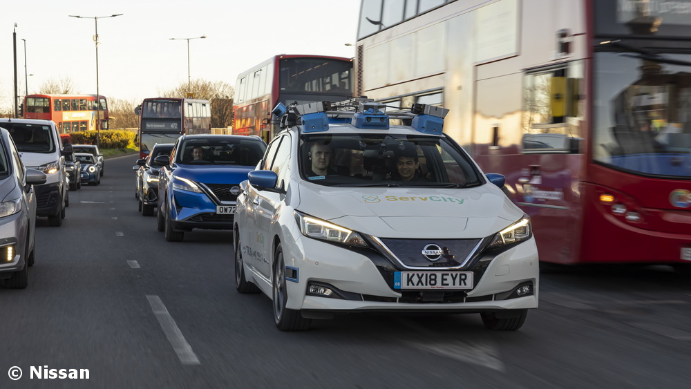 Nissan ServCity Conduite autonome