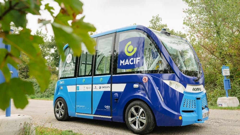 Navettes électriques autonomes partagées