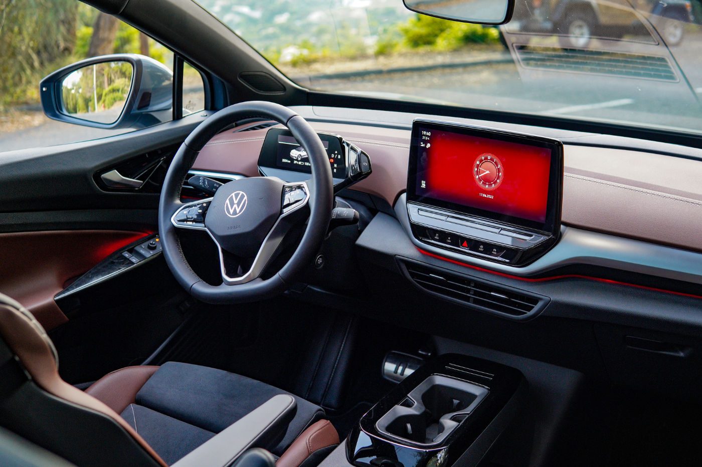 Essai Volkswagen ID5 habitacle