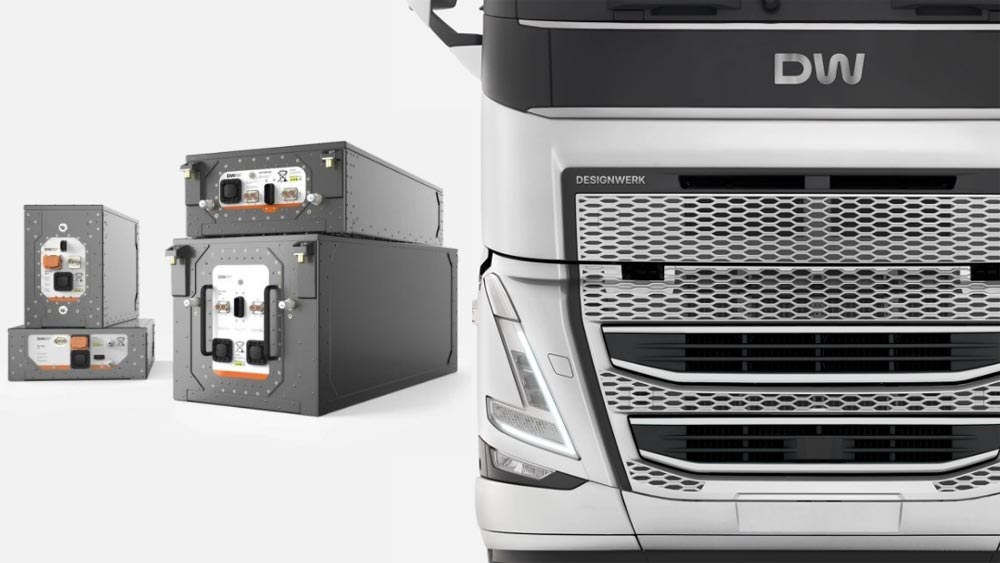 DW batteries LFP camions