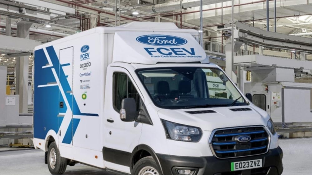 Ford Transit électrique à pile hydrogène