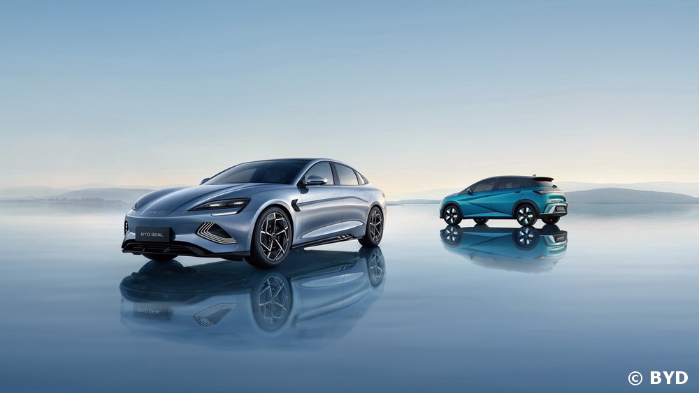 BYD Véhicules électriques Europe