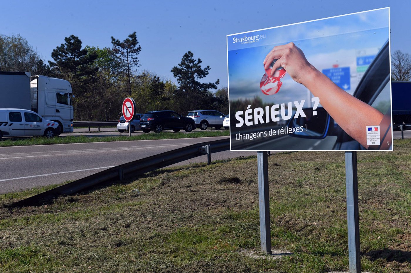 Déchets autoroutes