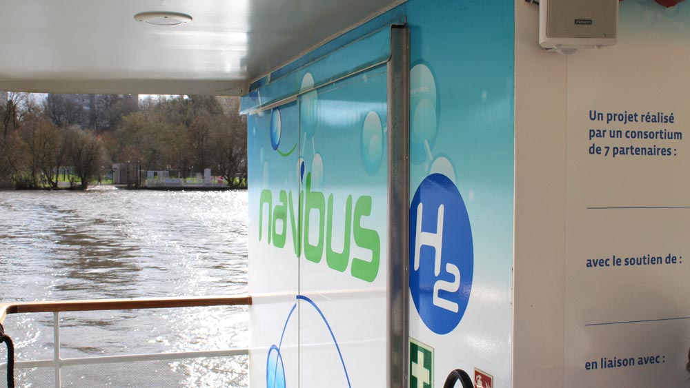 Navibus électrique à pile hydrogène