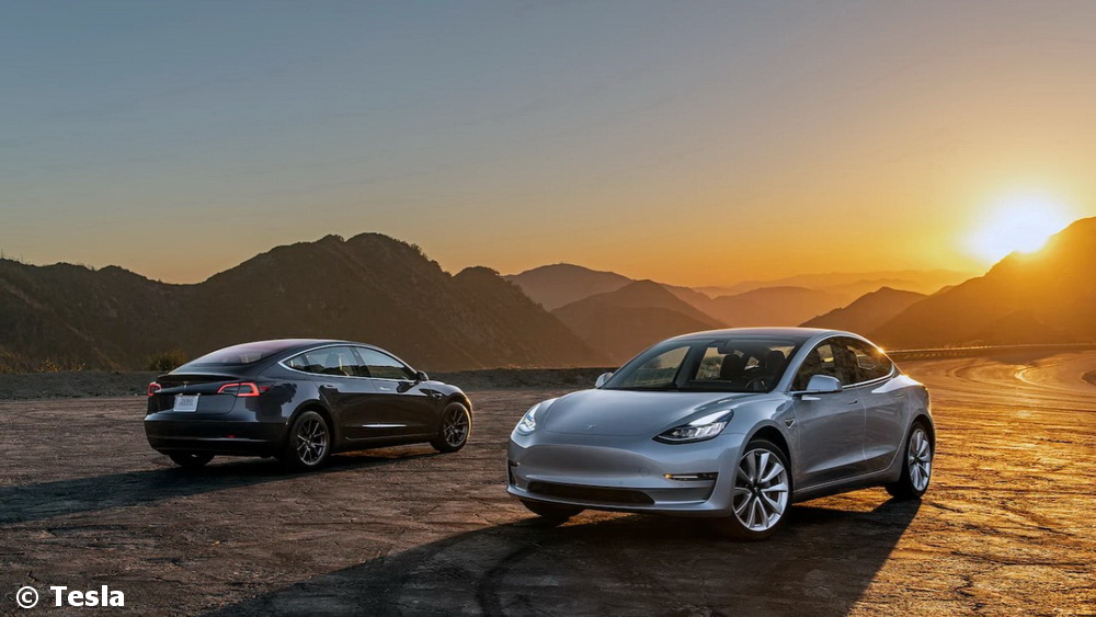 Immatriculations Véhicules électriques Tesla