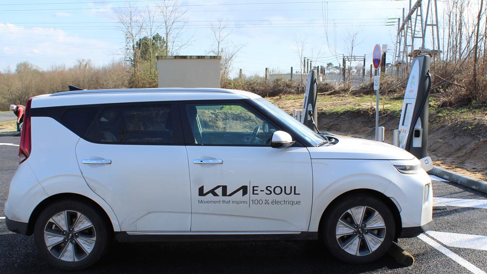 Kia e-Soul en charge