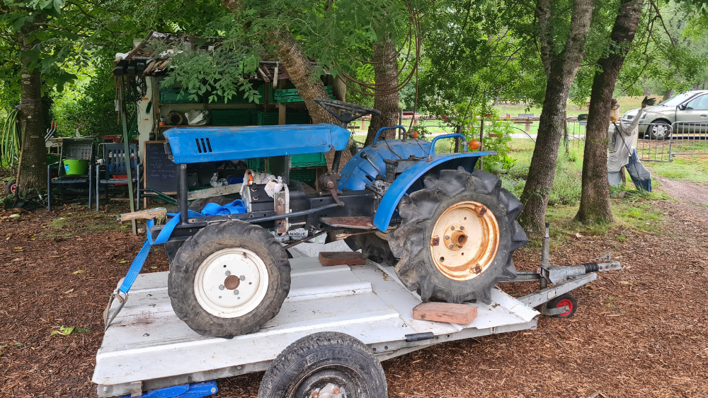 tracteur rétrofité